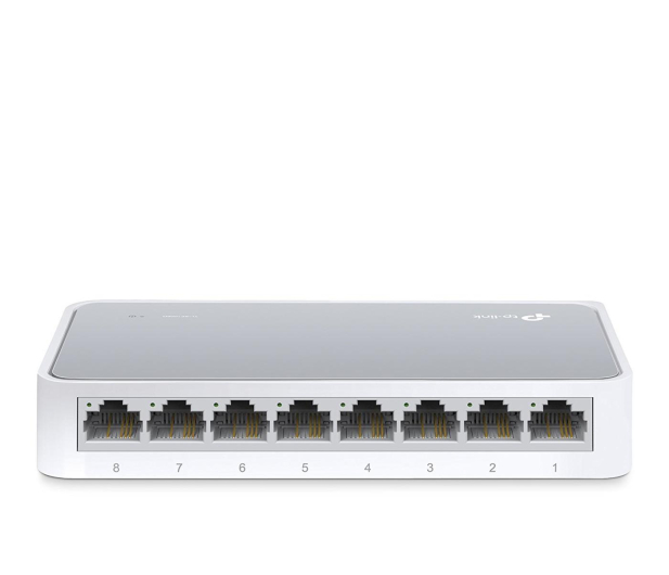 TP-Link 8p TL-SF1008D (8x10/100Mbit) - 26804 - zdjęcie